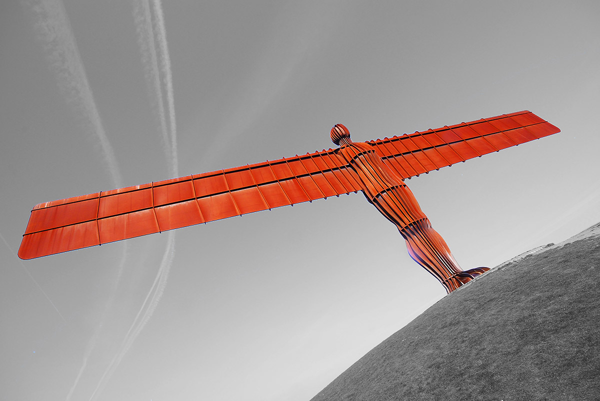 Инсталляция «Ангел Севера», Энтони Гормли, Великобритания