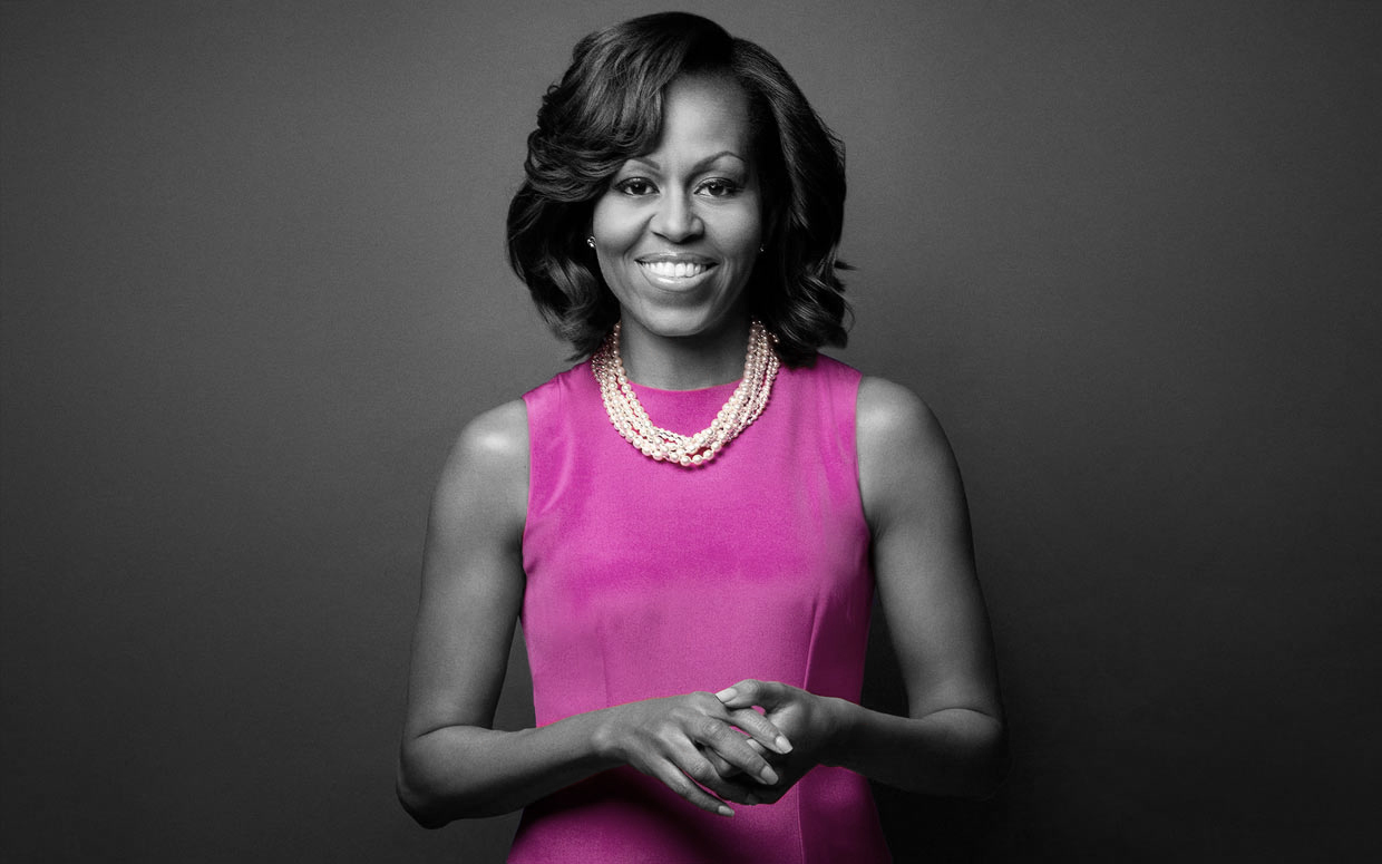 “With a lot of hard work and a good education, anything is possible, even becoming president. That's what the American dream is all about." Former First Lady Michelle Obama's Leadership Rules
