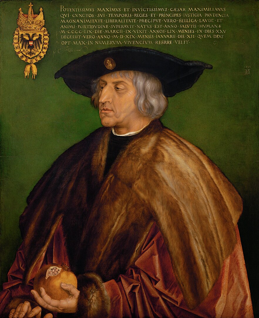 Альбрехт Дюрер. Император Максимилиан I, 1519