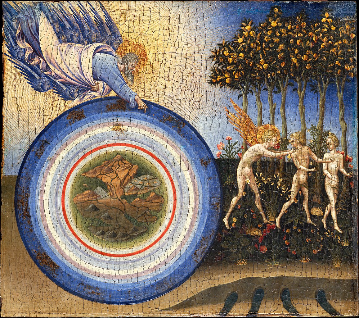 Джованни ди Паоло. Сотворение мира и изгнание из рая, 1445