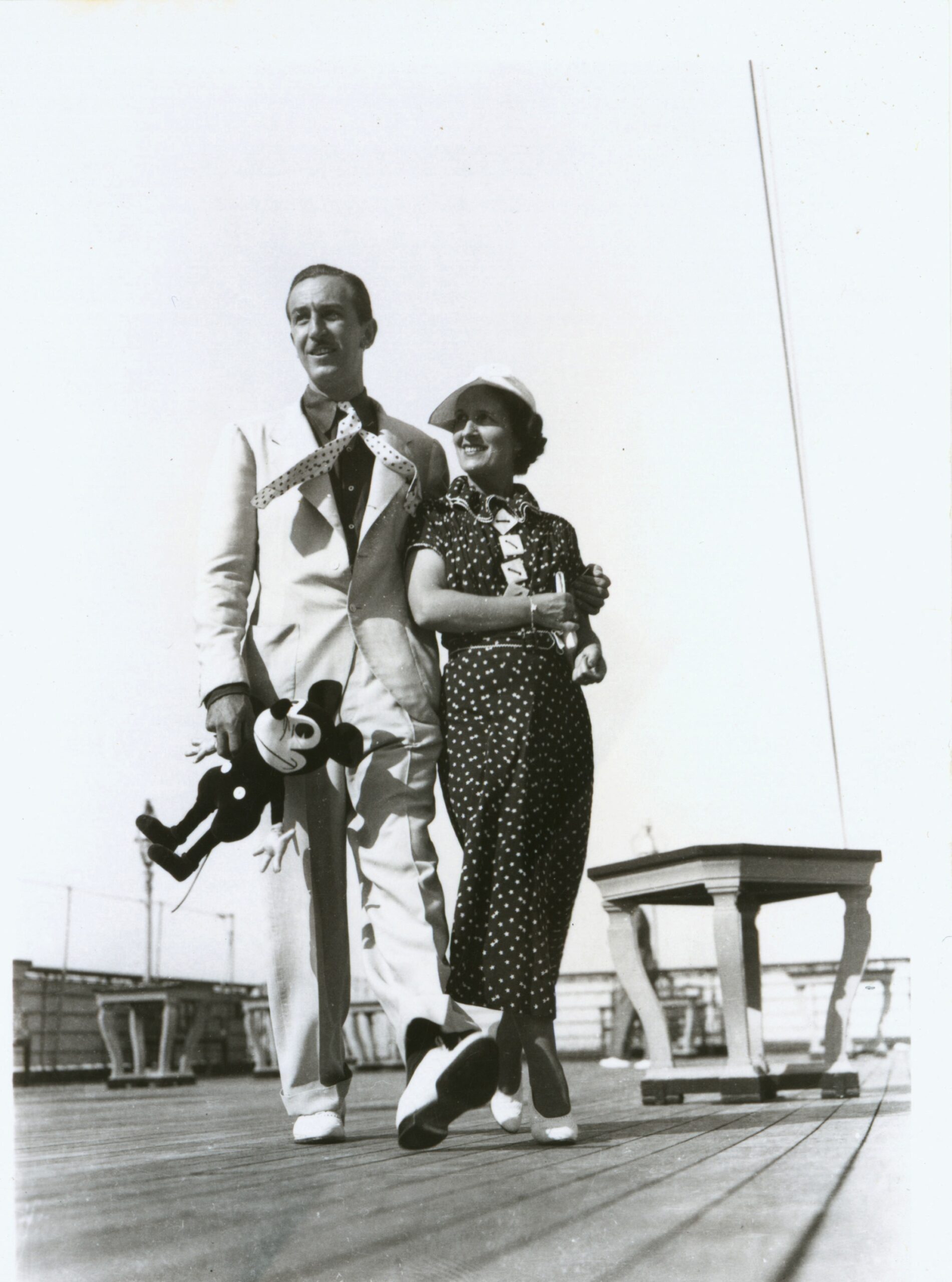 Волт і Ліллі Дісней на борту «Рекса». Автор фото: Кейтлін Маніпенні-Джонстон