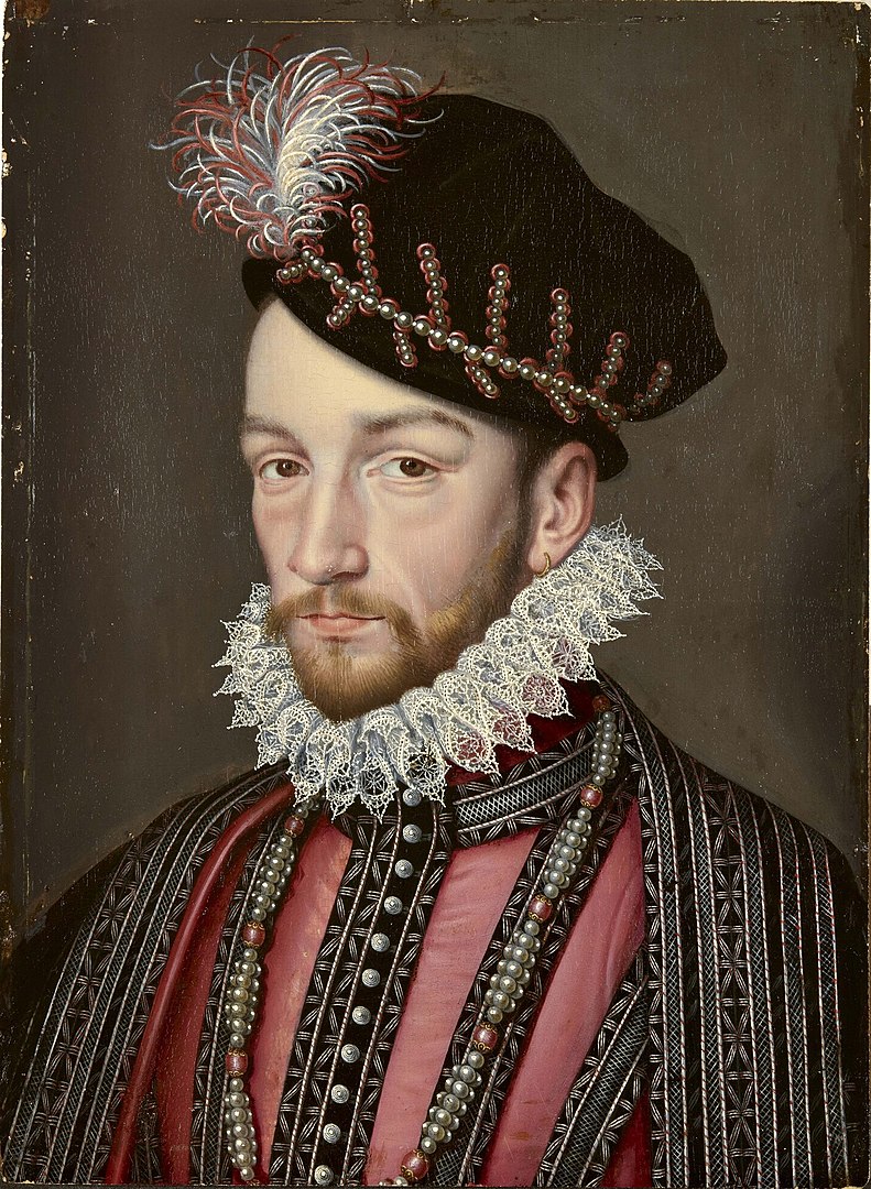 Франсуа Клуэ. Портрет Карла IX, короля Франции, 1572