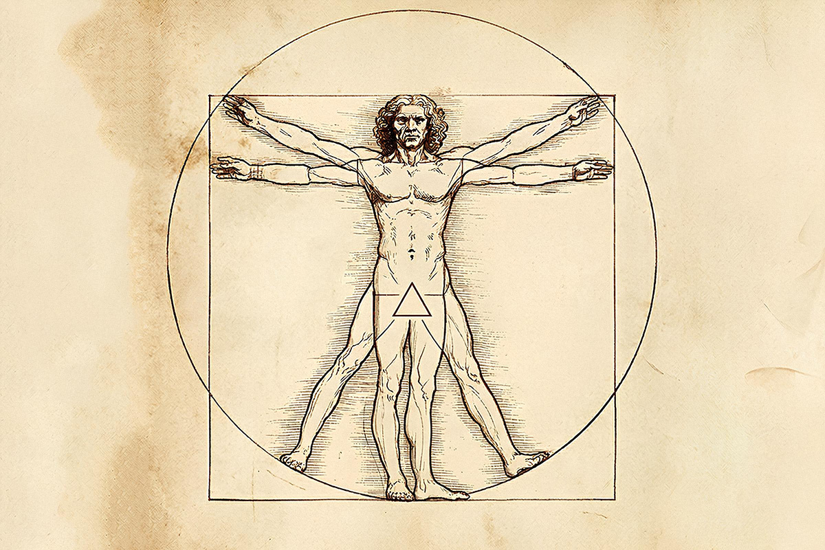 КОД ДА ВІНЧІ: прихована геометрія «Вітрувіанської людини»