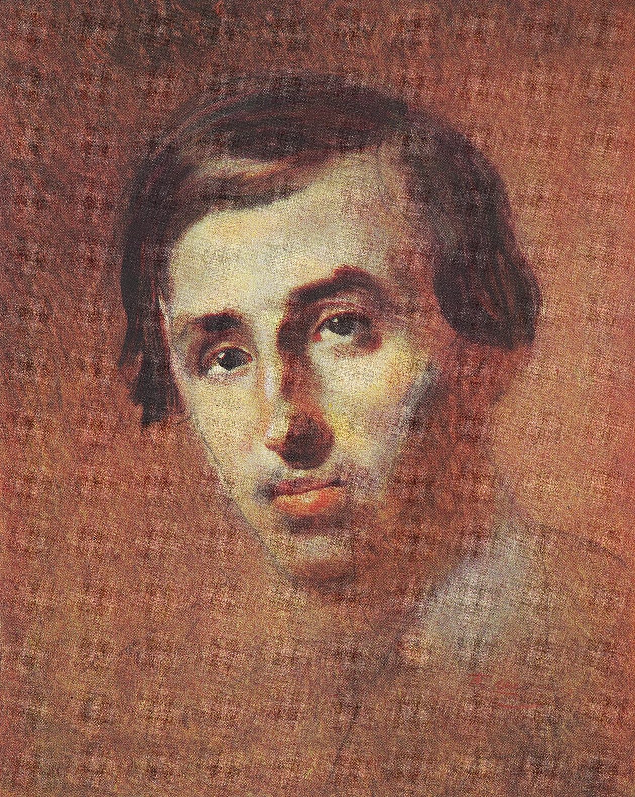 Тарас Шевченко. Портрет Пантелеймона Куліша, 1830&ndash;1847